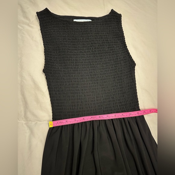 Hill House Cosima Black Nap Dress - Picture 3 of 9